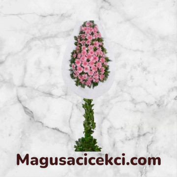 Pembe Açılış Düğün Çelenk